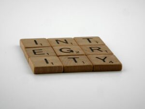 a scrabble of letters that spell out the word energy